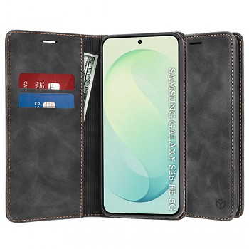 Techsuit kryt Confy Cover pro Samsung Galaxy S26 FE / S25 FE černý