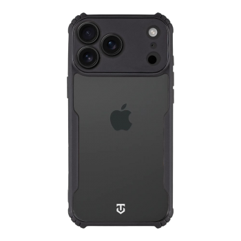 Tactical Quantum Stealth Kryt pro Apple iPhone 18 Pro Max Clear/Black