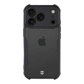 Tactical Quantum Stealth Kryt pro Apple iPhone 18 Pro Clear/Black