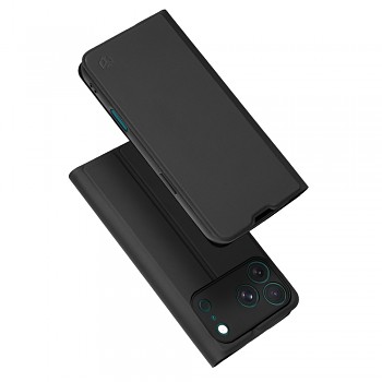 Techsuit pouzdro Magskin Book pro iPhone 18 Pro / iPhone 17 Pro černé