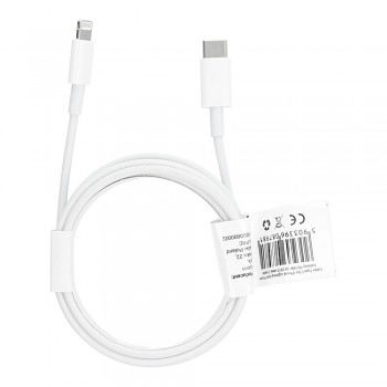 Kabel USB-C na Lightning PD 2A 18W C973 2 m bílý