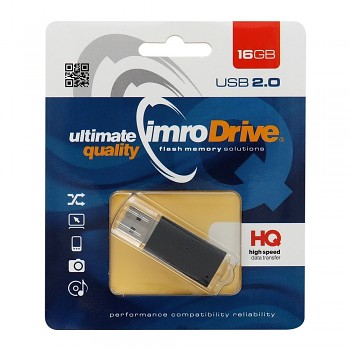 IMRO flash disk černá 16GB USB2.0
