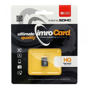 IMRO paměťová karta microSD 8GB