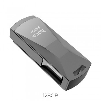 Flash disk 128GB USB 3.0 (USB-A) Hoco UD5 šedá
