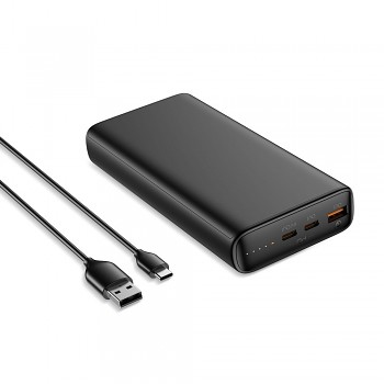 Powerbank Veger T100 (W2032C-100) PD QC3.0 5A 100W 20000 mAh černá
