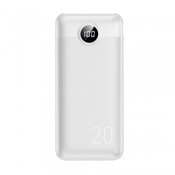 Powerbank Veger L20S (VP2039PD/ W2039PD) PD QC3.0 2A 20W 20000 mAh bílá