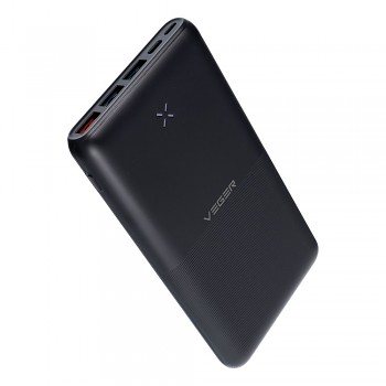 Powerbank Veger (W2060) PD QC3.0 3A 20W 20000 mAh černá