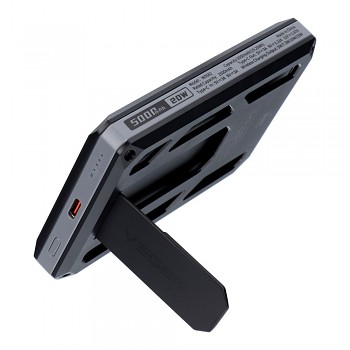 Powerbank Veger peněženkové Tracker W0582 MFi PD 20W 5000 mAh černá