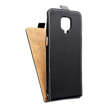 Svislé knížkové pouzdro pro Xiaomi Redmi NOTE 9 PRO Slim Flexi Fresh czarne