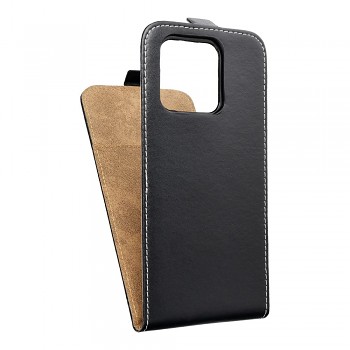 Svislé knížkové pouzdro pro Xiaomi Redmi 10C Slim Flexi Fresh czarne