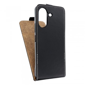Svislé knížkové pouzdro pro Xiaomi Redmi 13C/ Poco C65 Slim Flexi Fresh czarne