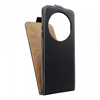 Svislé knížkové pouzdro pro Xiaomi Redmi 14C Slim Flexi Fresh czarne
