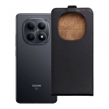 Svislé knížkové pouzdro pro Xiaomi Redmi NOTE 15 5G Slim Flexi Fresh černé