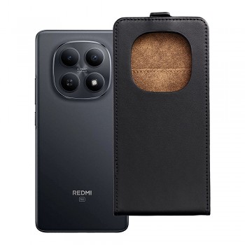 Svislé knížkové pouzdro pro Xiaomi Redmi NOTE 15 PRO 5G Slim Flexi Fresh černé