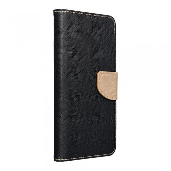 Knížkové pouzdro pro iPhone 14 PRO Fancy Book černé/ zlaté