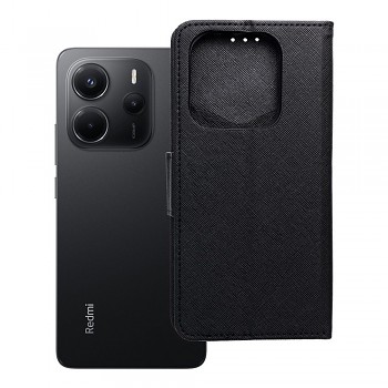 Knížkové pouzdro pro Xiaomi Redmi NOTE 14 4G Fancy Book černé