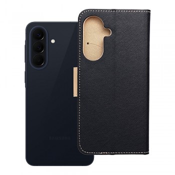 Knížkové pouzdro pro Samsung A57 5G Fancy Book černé/ zlaté