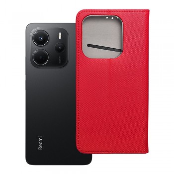 Knížkové pouzdro pro Xiaomi Redmi NOTE 14 5G Smart Book červené