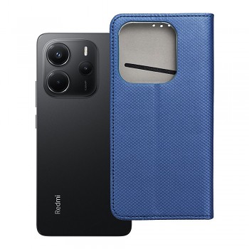 Knížkové pouzdro pro Xiaomi Redmi NOTE 14 5G Smart Book navy modré