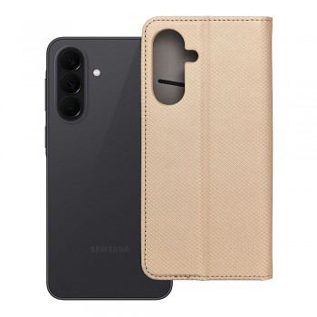 Knížkové pouzdro pro Samsung A37 5G Smart Book zlaté