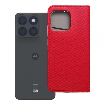 Knížkové pouzdro pro Motorola EDGE 70 Smart Book červené