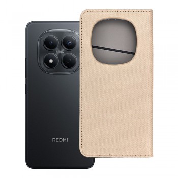Knížkové pouzdro pro Xiaomi Redmi NOTE 15 5G Smart Book zlaté