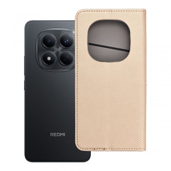 Knížkové pouzdro pro Xiaomi Redmi NOTE 15 PRO 5G Smart Book zlaté