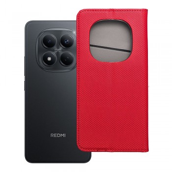 Knížkové pouzdro pro Xiaomi Redmi NOTE 15 PRO 5G Smart Book červené