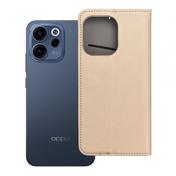 Knížkové pouzdro pro Oppo Reno 15 Smart Book zlaté