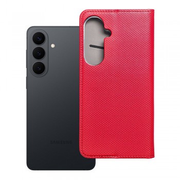 Knížkové pouzdro pro Samsung S26 PLUS Smart Book červené