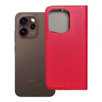 Knížkové pouzdro pro Oppo Reno 15 PRO 5G Smart Book červené