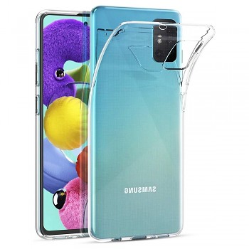 Kryt pro Samsung A51 zadní kryt Ultra Slim 0.5 mm průhledný