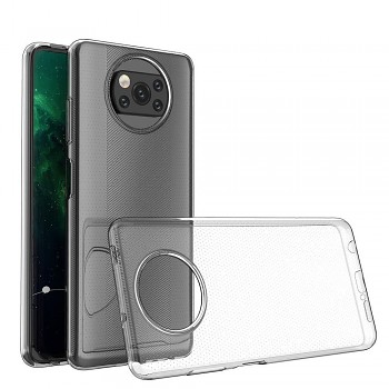 Kryt pro Xiaomi Poco X3/ X3 PRO zadní kryt Ultra Slim 0.5 mm průhledný