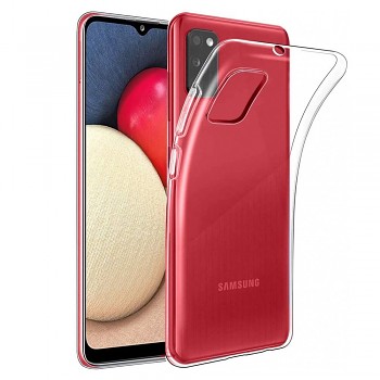 Kryt pro Samsung A02s zadní kryt Ultra Slim 0.5 mm průhledný