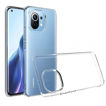 Kryt pro Xiaomi Mi 11 LITE 5G/ Mi 11 LITE LTE (4G)/ Mi 11 LITE NE zadní kryt Ultra Slim 0.5 mm průhledný