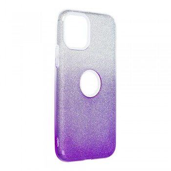 Kryt pro iPhone 11 PRO Shining průhledný fialový