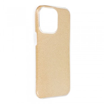 Kryt pro iPhone 15 PRO MAX Shining zlatý