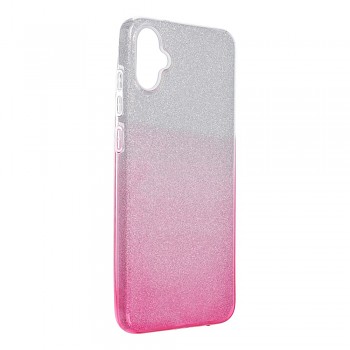 Kryt pro Samsung A05 Shining průhledný růžový