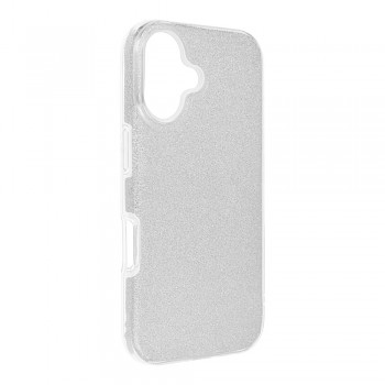 Kryt pro iPhone 16 Shining stříbrný