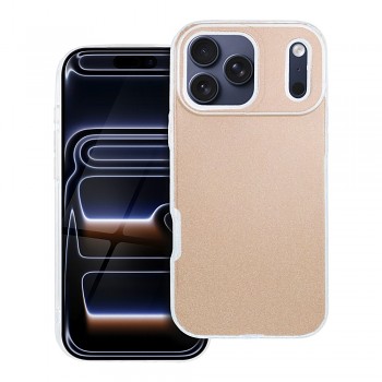 Kryt pro iPhone 17 Pro Max/ 18 Pro Max (nízký okraj fotoaparátu) Shining zlatý