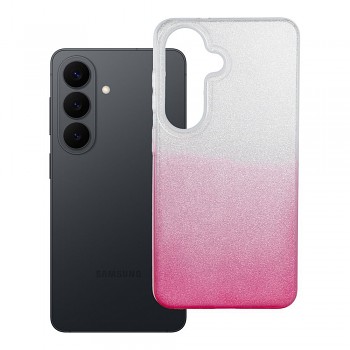 Kryt pro Samsung S26 Shining průhledný růžový