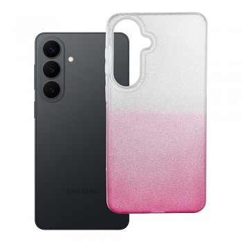 Kryt pro Samsung S26 PLUS Shining průhledný růžový
