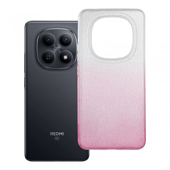 Kryt pro Xiaomi Redmi Note 15 5G Shining průhledný růžový