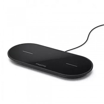 Bezdrátová nabíječka 2x10W Mophie Universal bezdrátový Dual černá
