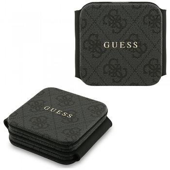 Bezdrátová nabíječka 3in1 kompatibilní s MagSafe 15W GUESS GUE005639 černá