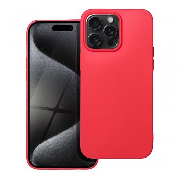 Kryt pro iPhone 15 PRO MAX Soft červený