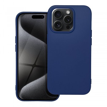 Kryt pro iPhone 15 PRO Soft dark modrý