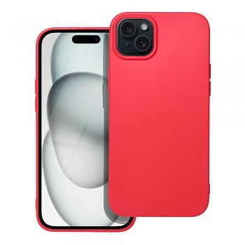 Kryt pro iPhone 15 PLUS Soft červený
