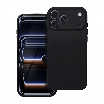 Kryt pro iPhone 17 Pro Max/ 18 Pro Max (nízký okraj fotoaparátu) Soft černý