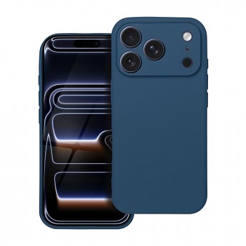 Kryt pro iPhone 17 Pro/ 18 Pro (nízký okraj fotoaparátu) Soft dark modrý